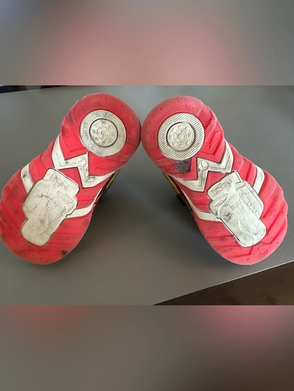 Pixar Cars Light Up Athletic Sneakers, Toddler size 7